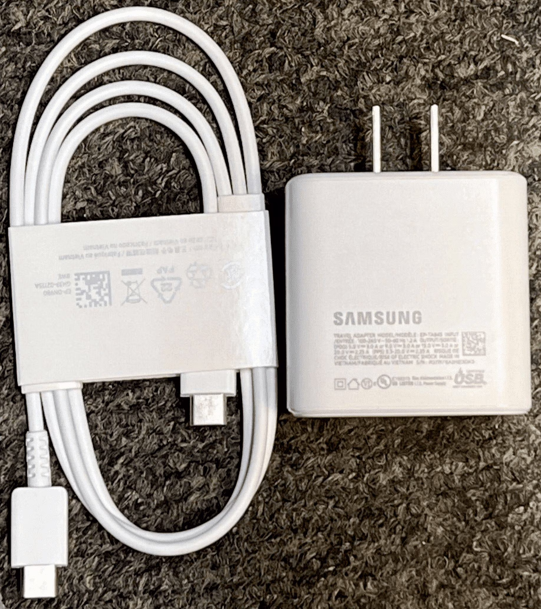 SAMSUNG 45W ADAPTOR WITH CABLE